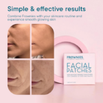 Frownies Facial لاصقات شد البشرة